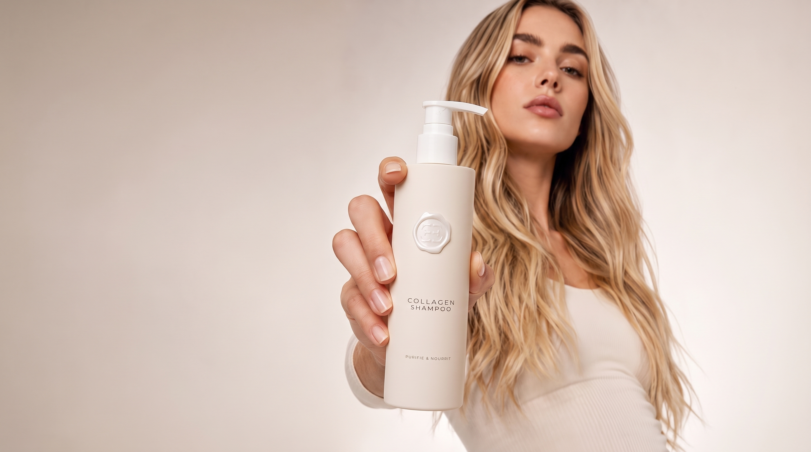 Campagne beauté Shampoing Collagène ExtensoHair style Pinterest pin 6